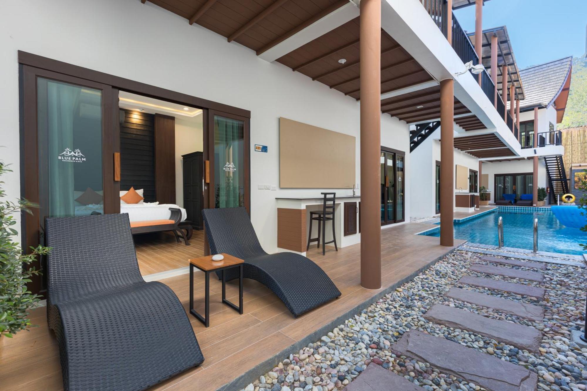 Blue Palm Residence Kata Luaran gambar